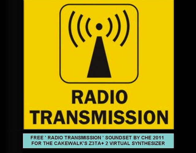 'Radio Transmission' Soundset by CHE by Tone Colors