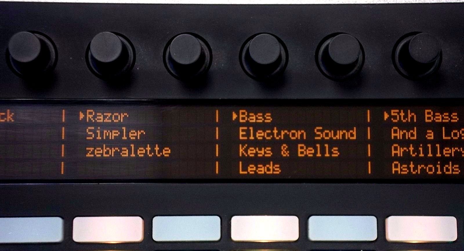 Fully Integrate Razor Synth into Ableton PUSH by NativePushTools