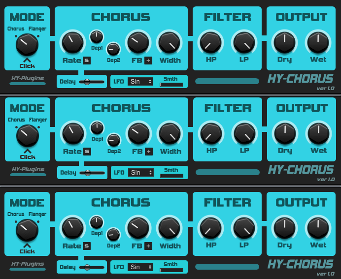 The JDS Chorus Settings for HYChorFla by Joel Dreaver